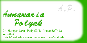 annamaria polyak business card